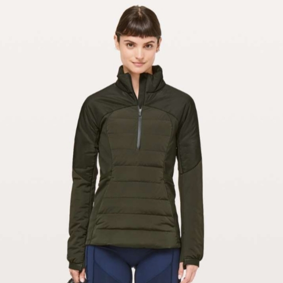 lululemon athletica Jackets & Blazers - Lululemon Down For It All Pullover Size 12 EUC